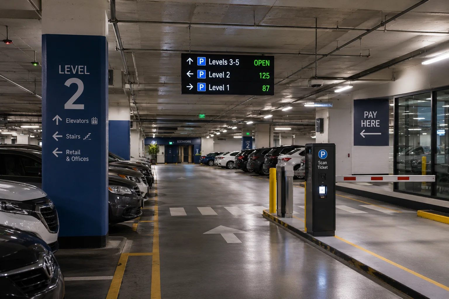 Gestión inteligente de estacionamiento interior — portada