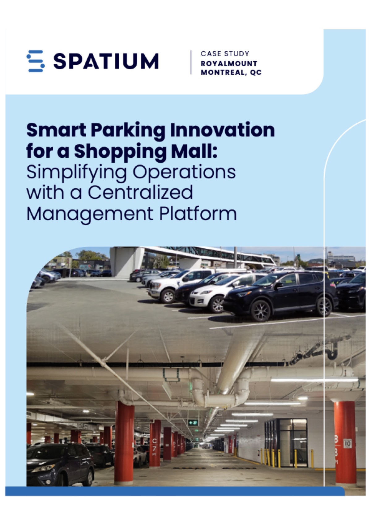 Royalmount Shopping Mall case study PDF cover